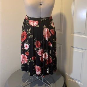 Free Press floral circle skirt Large